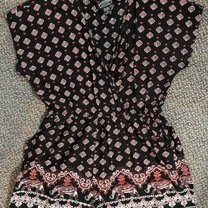 Eclipse romper with pockets sz L